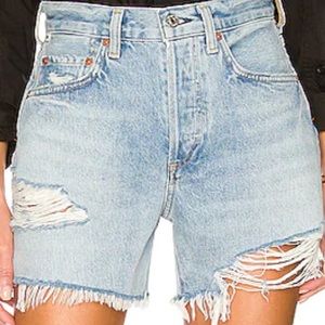 NWT Citizens of Humanity Elle jean shorts button fly